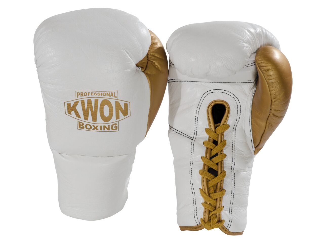 Gants de boxe en cuir avec laçage