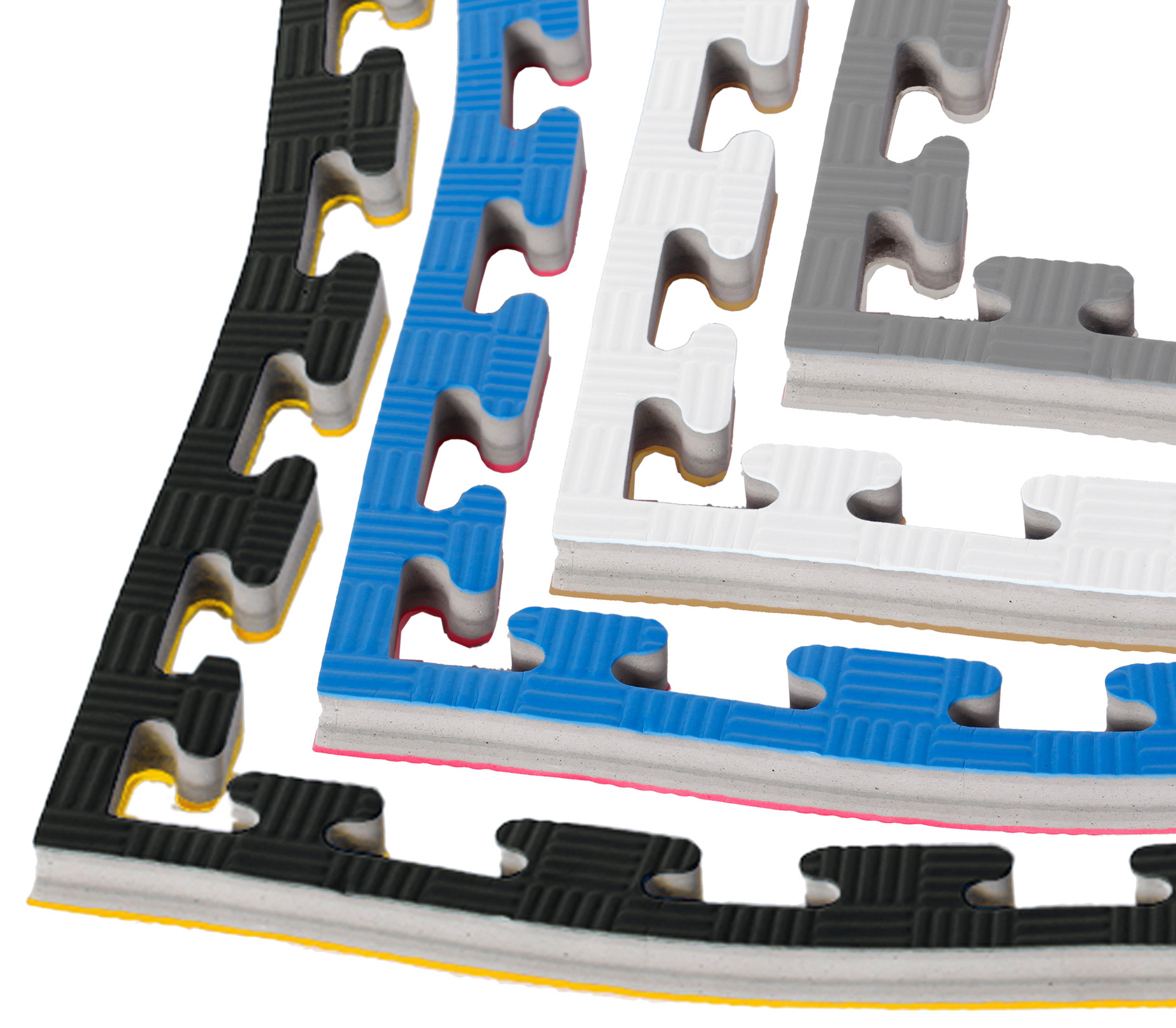 Kit de bordures pour tapis réversible 2 cm