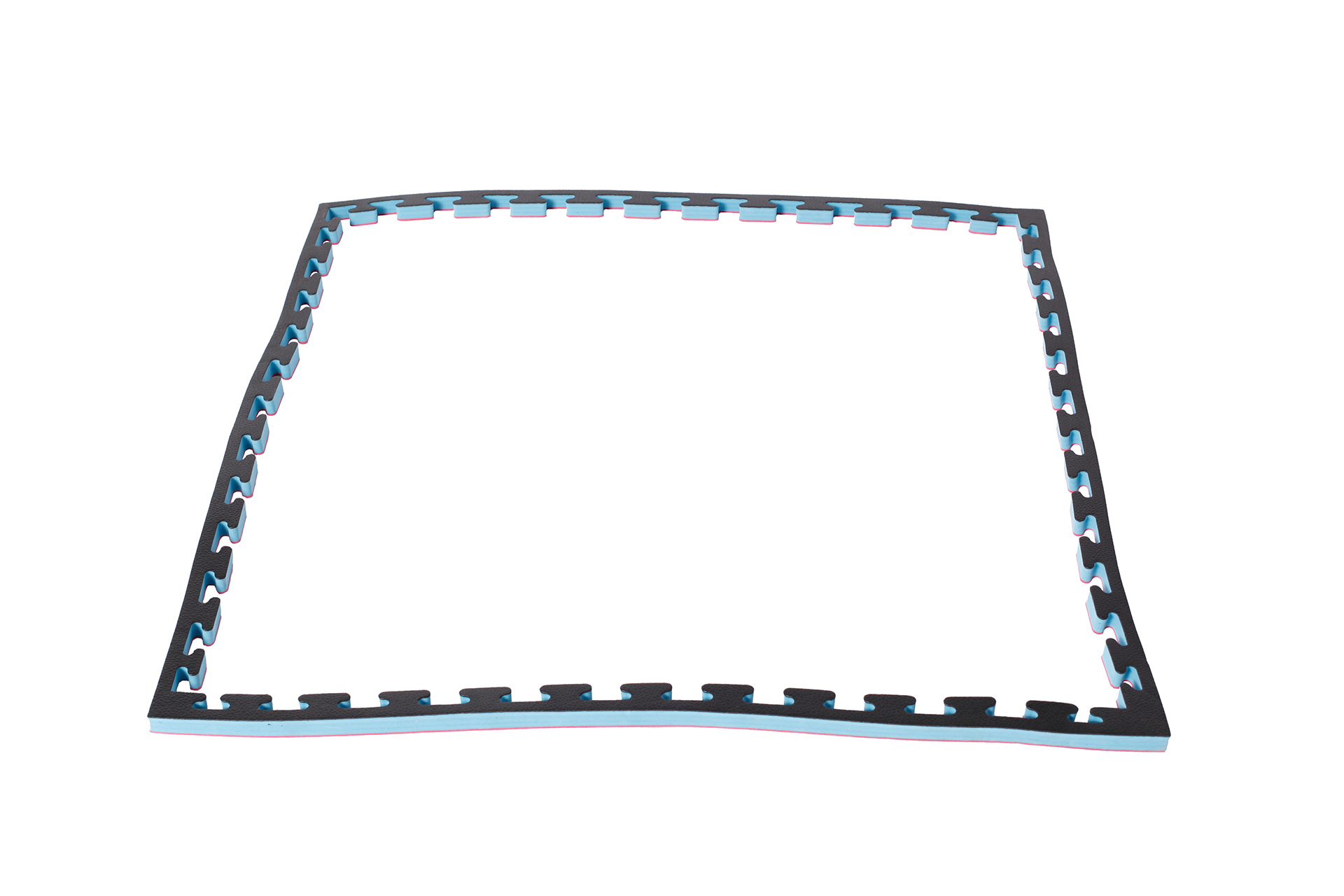 Kit de bordures pour tapis réversible avec structure en picots 2,5 cm