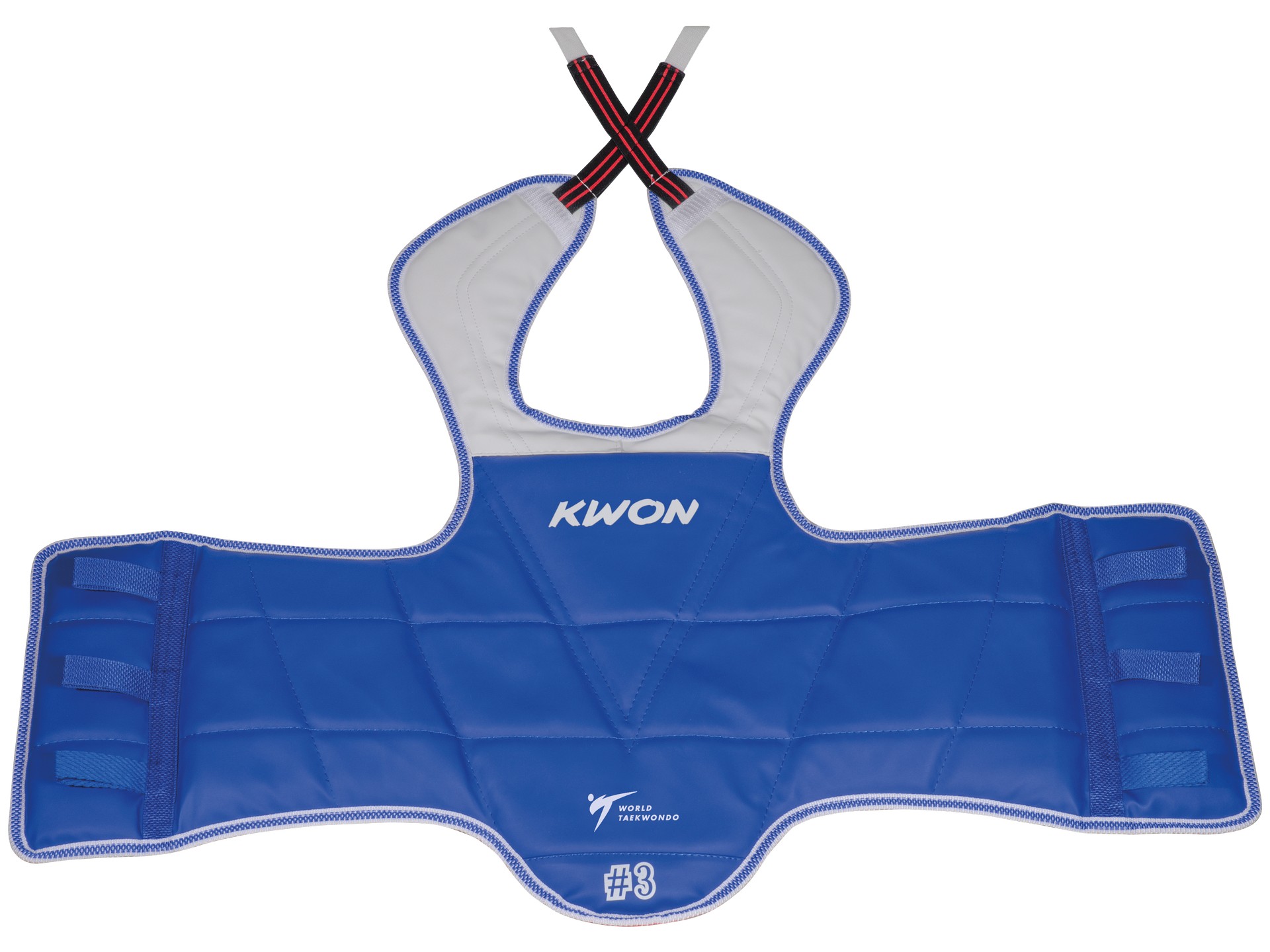 Veste-Plastron d’entraînement Taekwondo style coréen - WT reconnu
