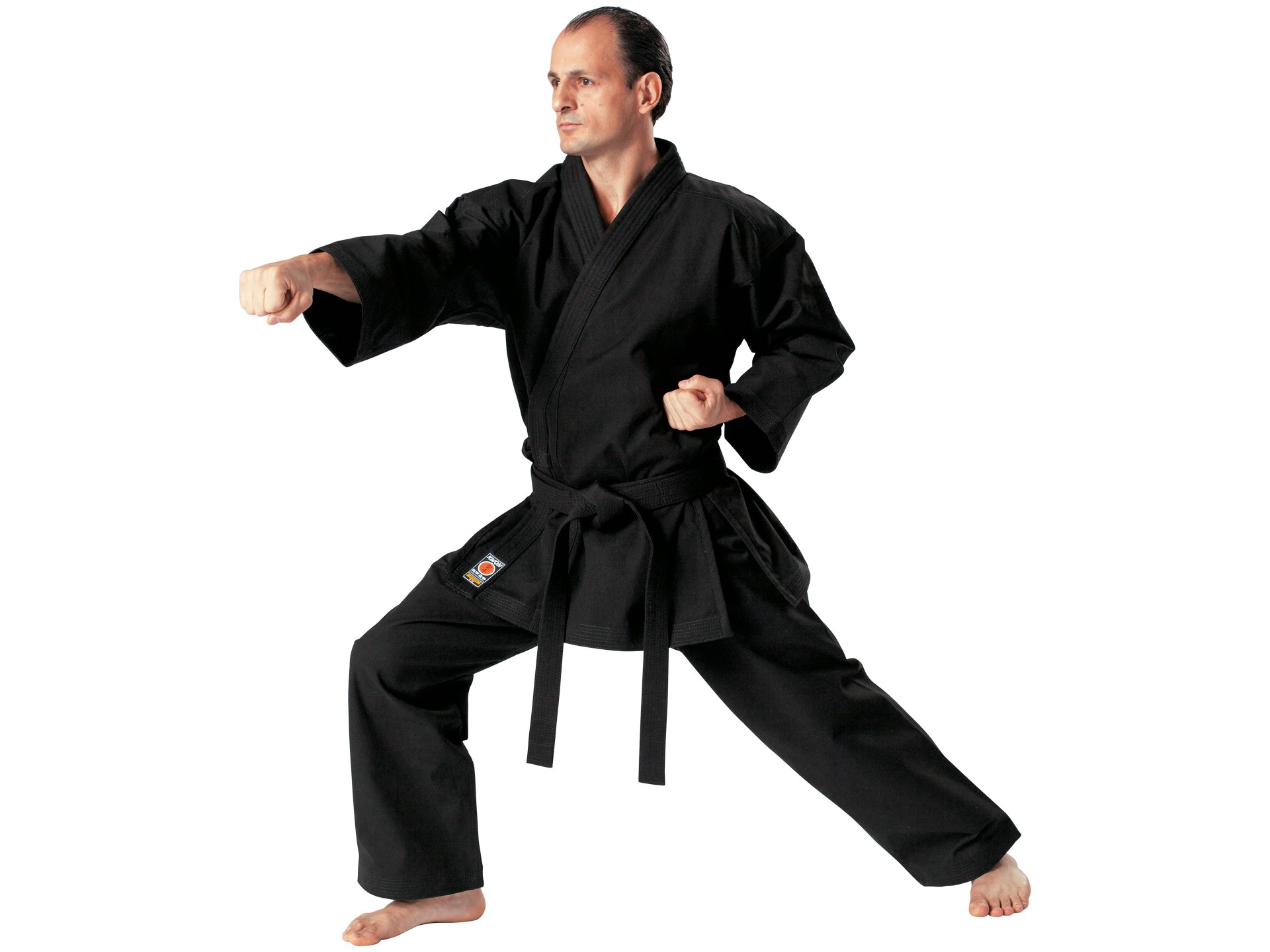 Karaté-Gi Traditional noir 12 oz