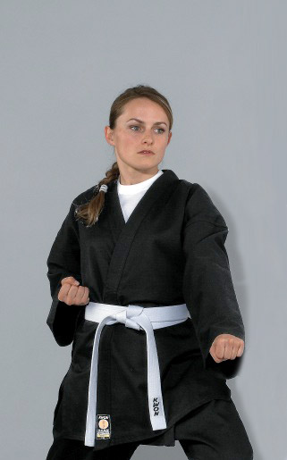 Veste Karaté Traditional noir 8 oz