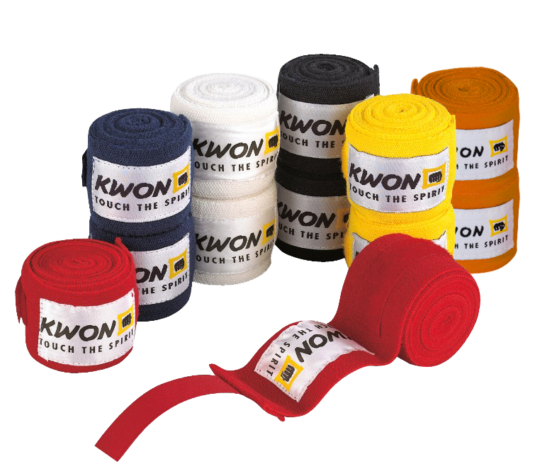 Bandages de boxe élastiques 2,5m