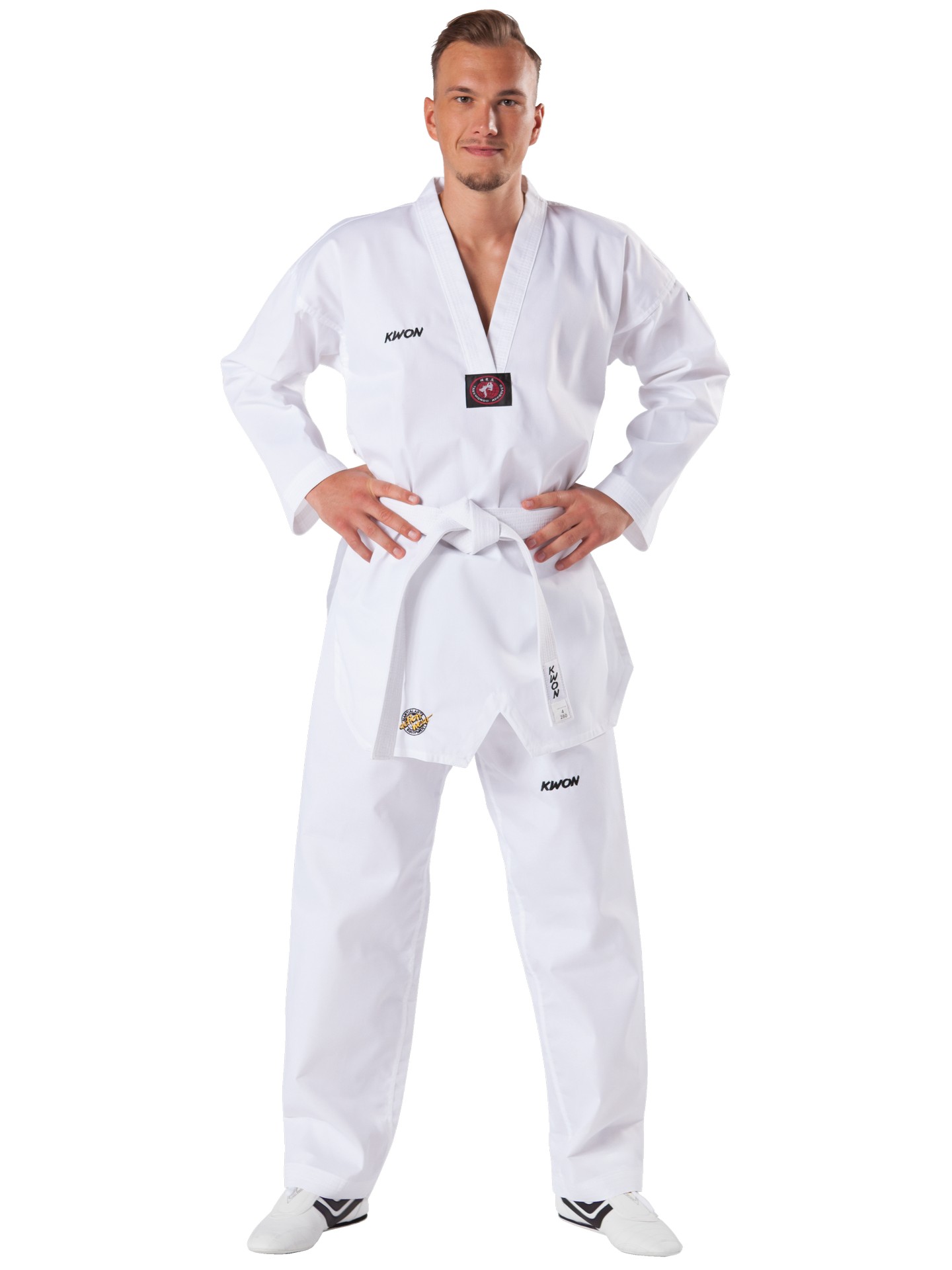 Dobok Taekwondo Victory revers blanc