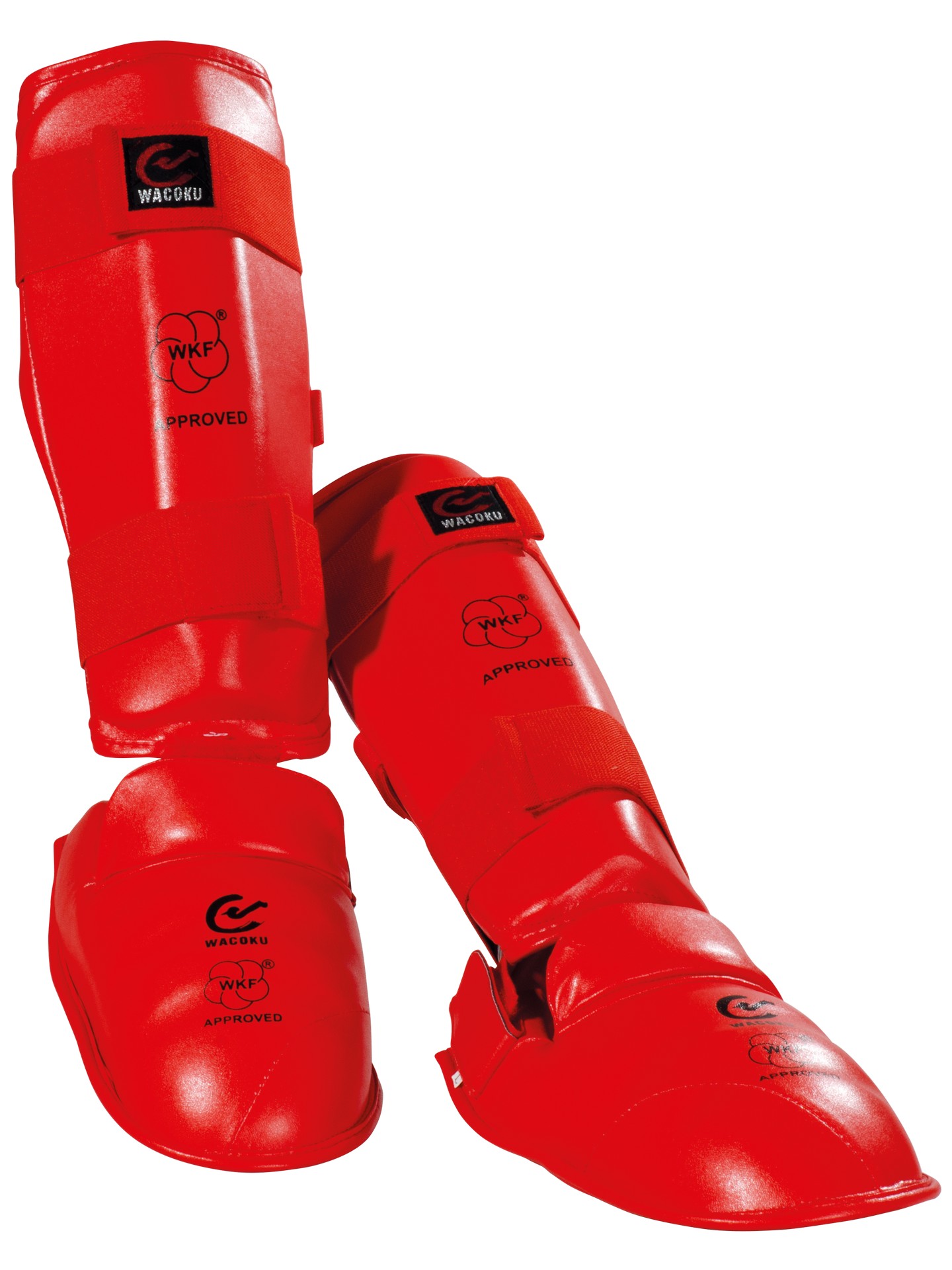 WACOKU Protège-tibias et Cous-de-pied - WKF reconnu