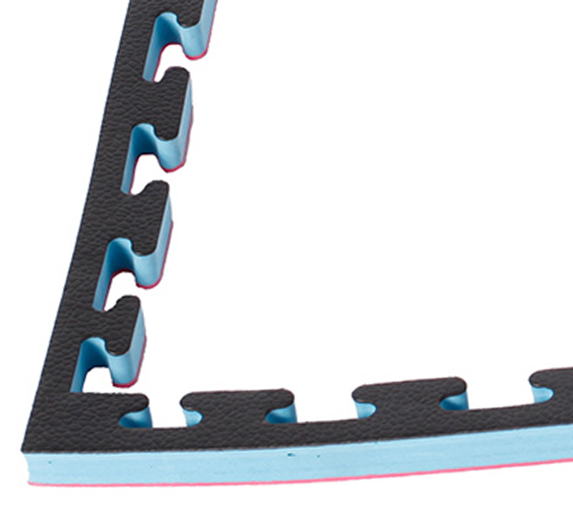 Kit de bordures pour tapis réversible avec structure en picots 2,5 cm