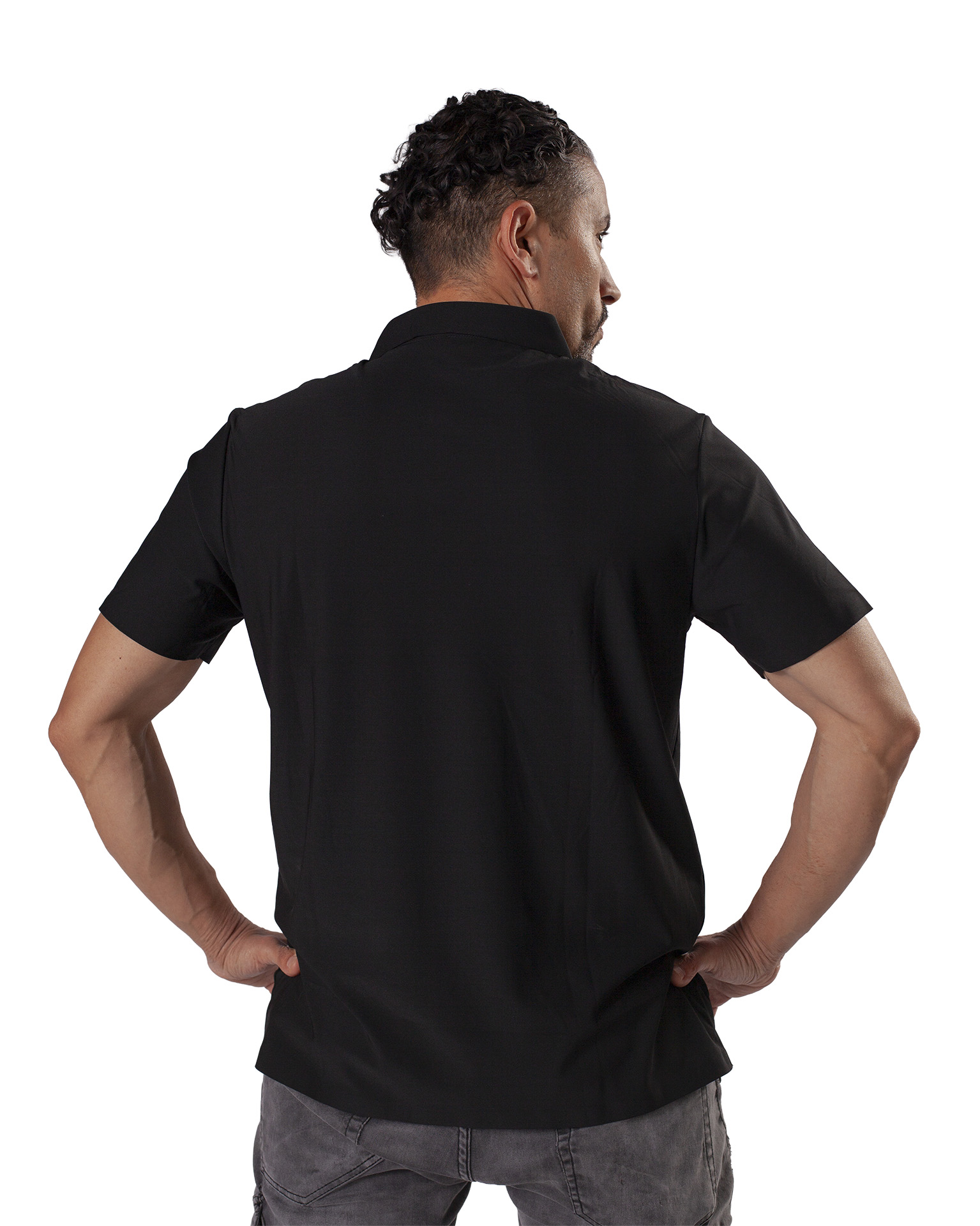 Polo Fonctionnel Noir