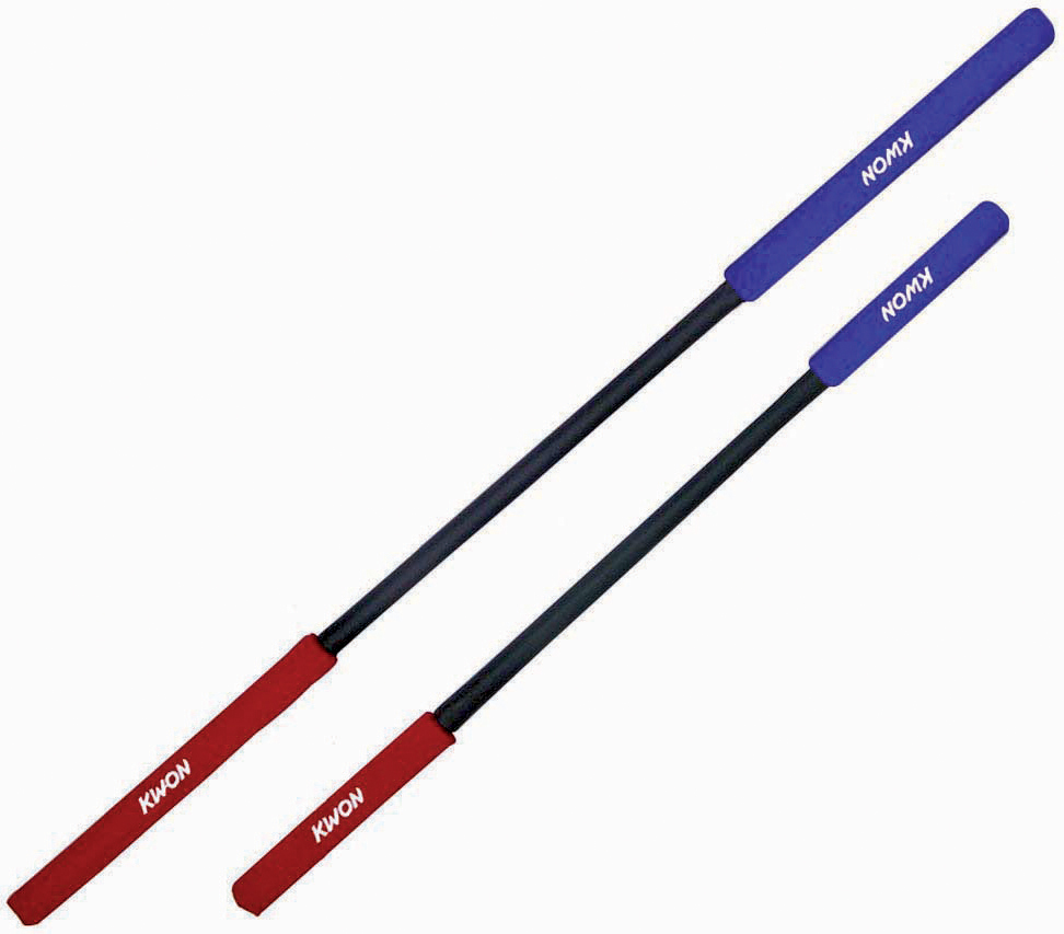 Baton mousse de combat rouge/bleu