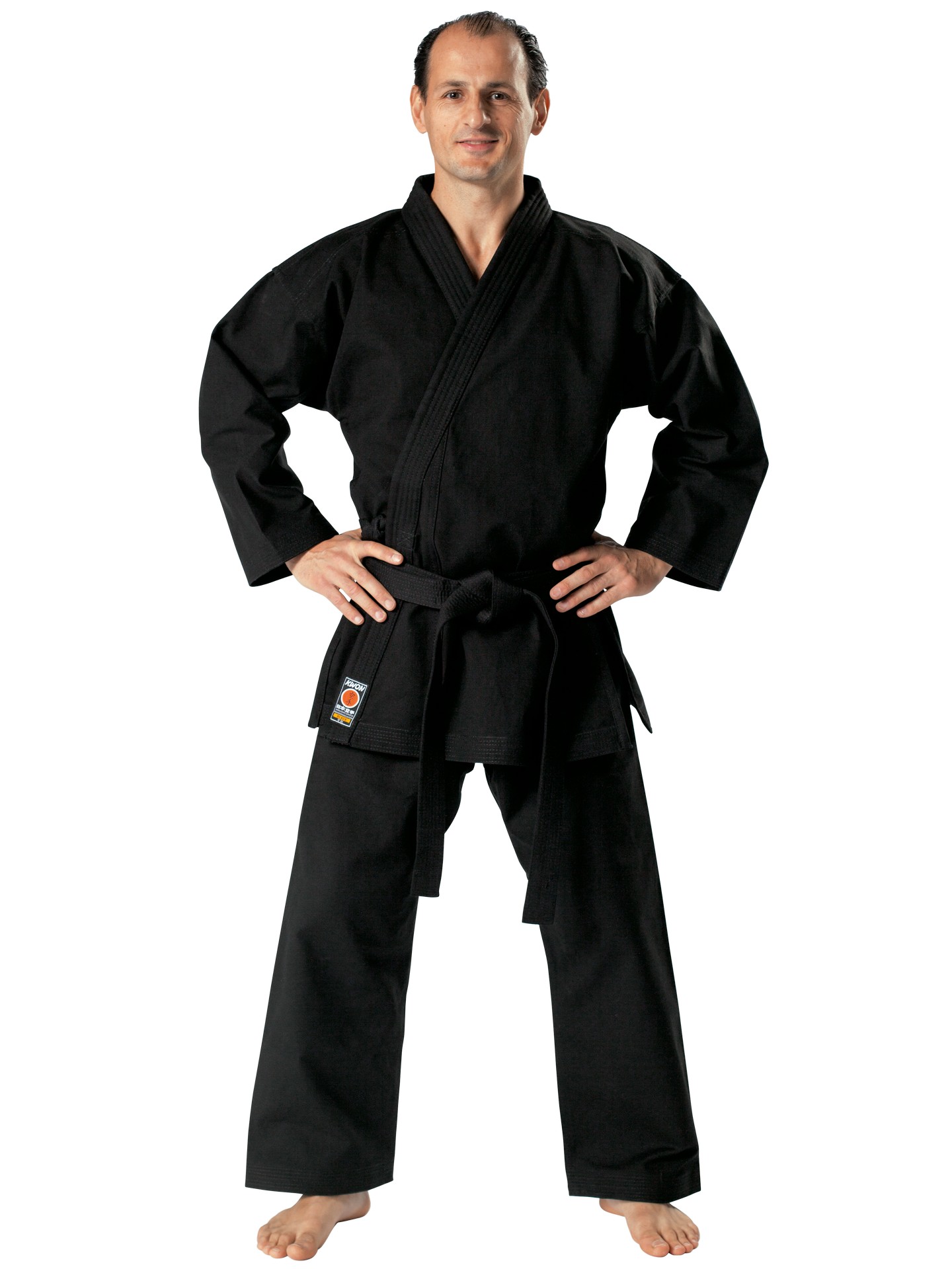 Karaté-Gi Traditional noir 12 oz