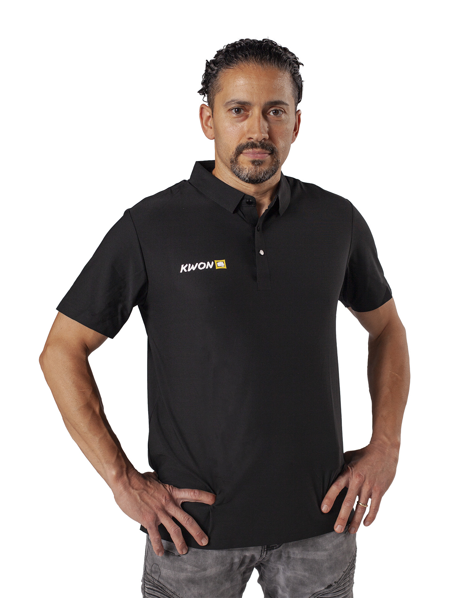 Polo Fonctionnel Noir