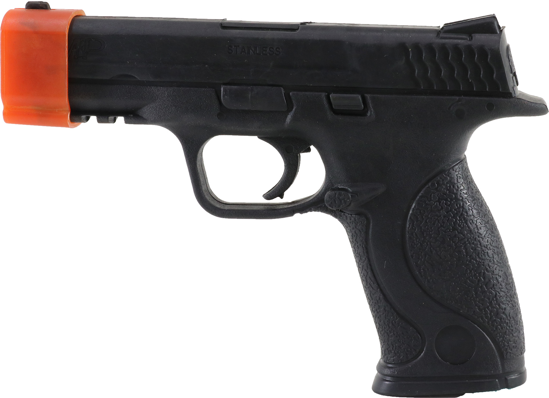 Pistolet d'entraînement plastique dur noir