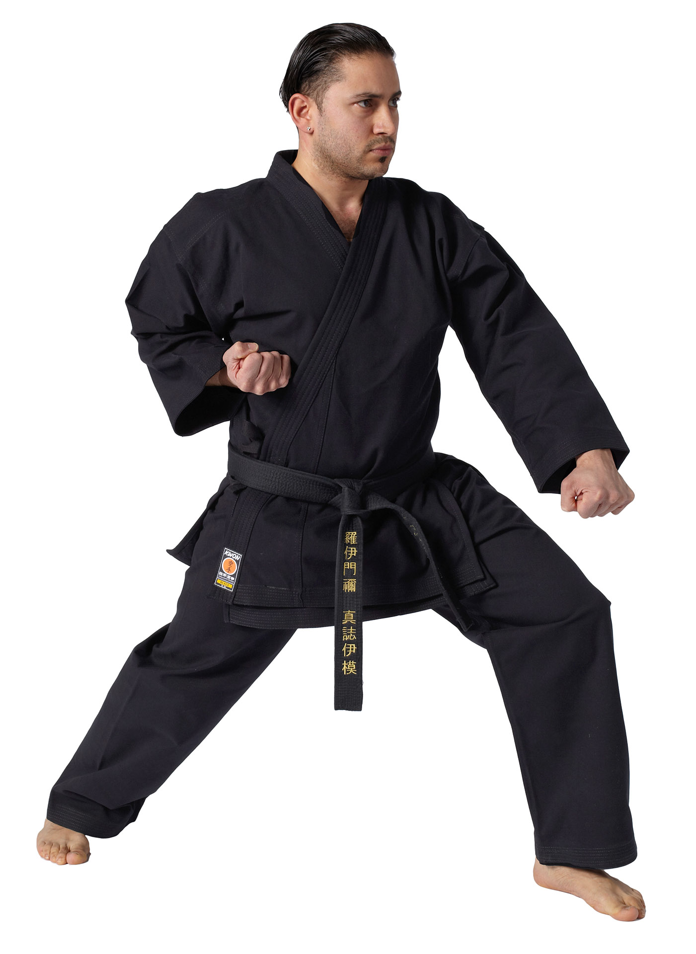 Karaté-Gi Traditional noir 12 oz
