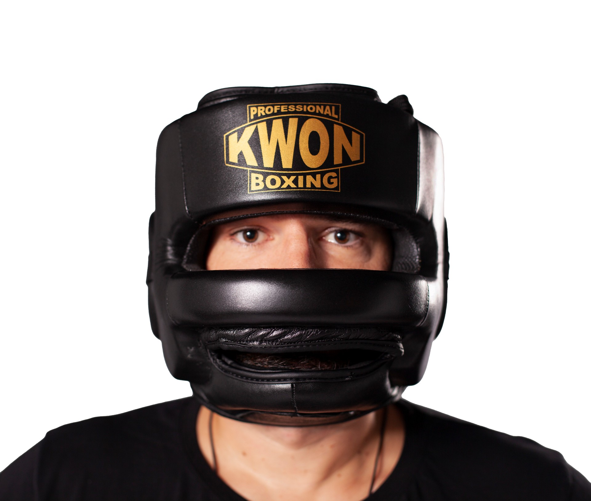 Casque de boxe avec barrette nasale