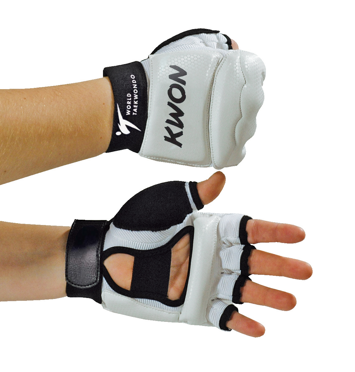 Mitaines Taekwondo blanc - WT reconnu