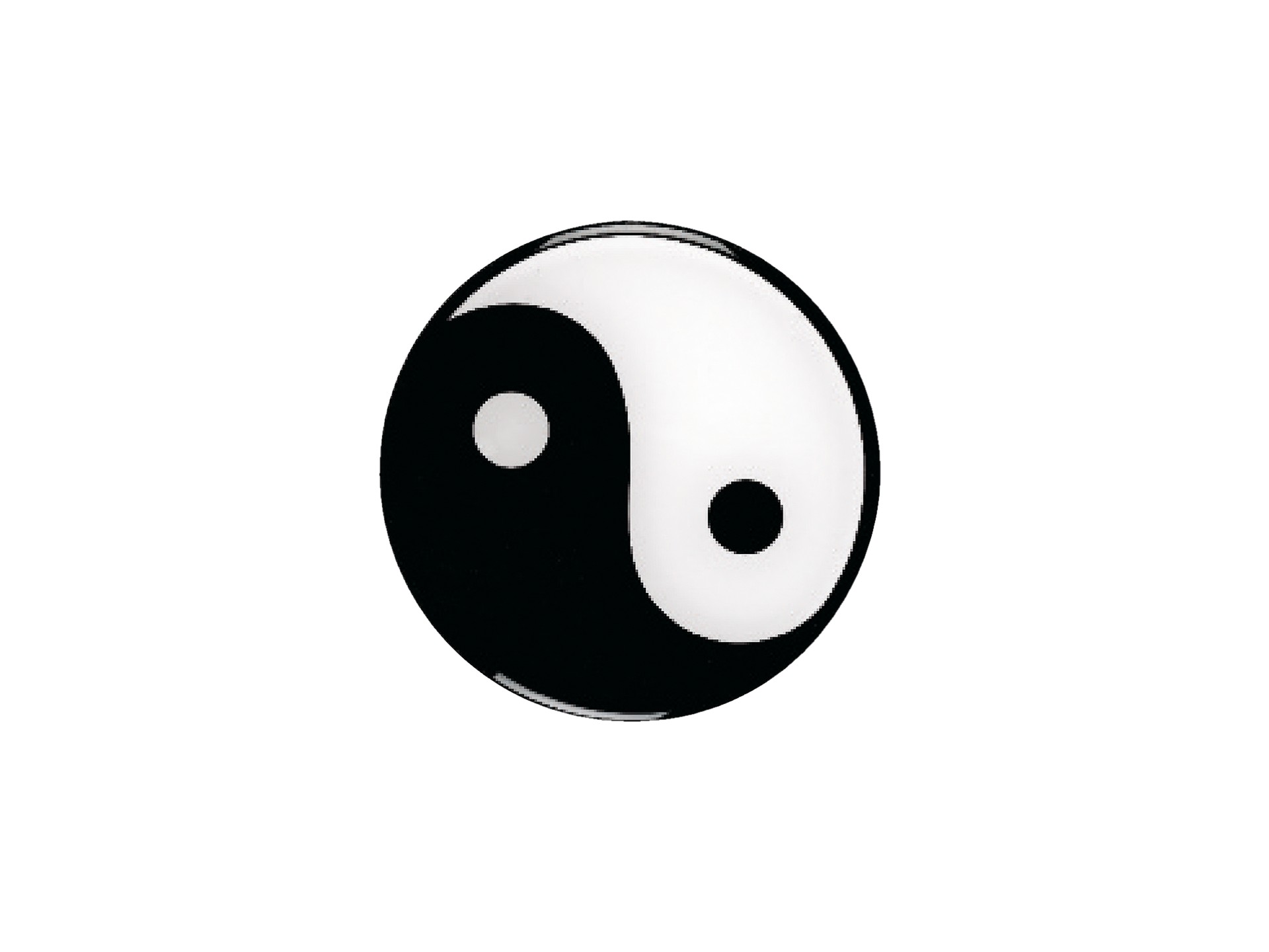 Autocollant Yin Yang